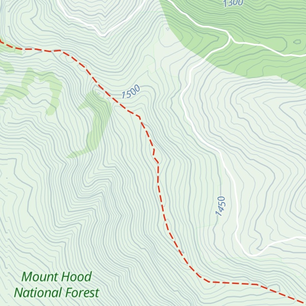 Map of Barlow Ridge