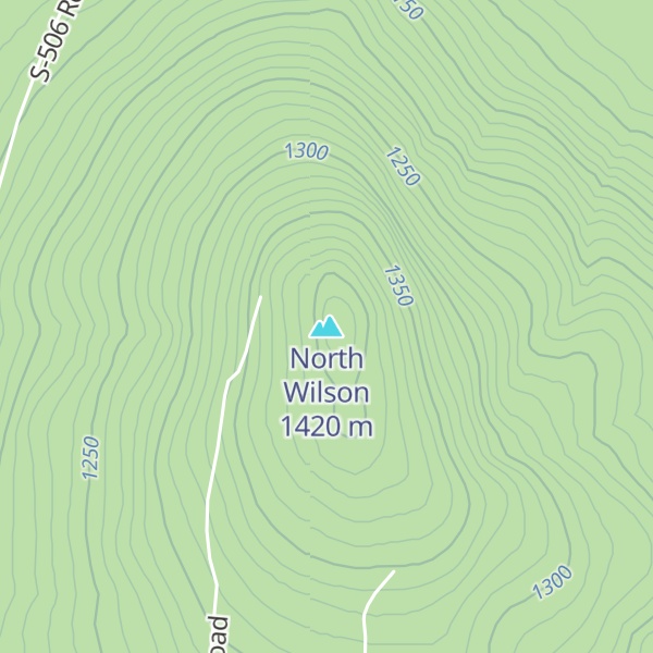 Map of North Wilson