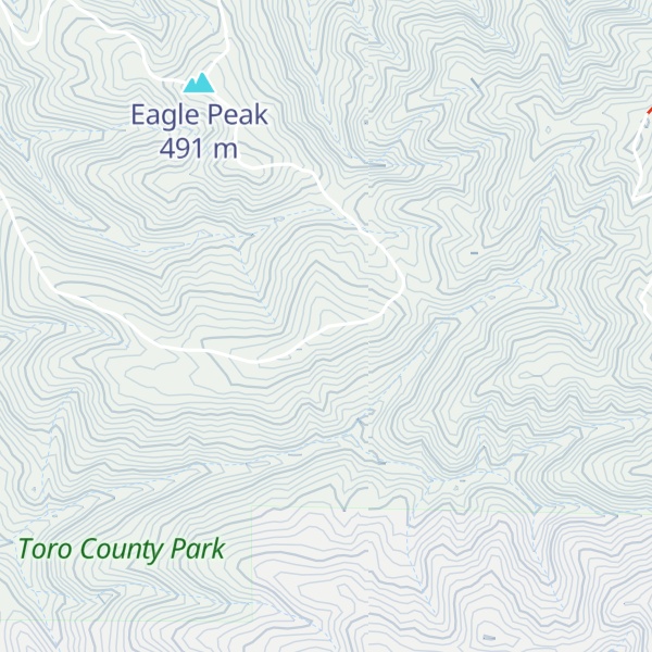 Map of Ollason Peak