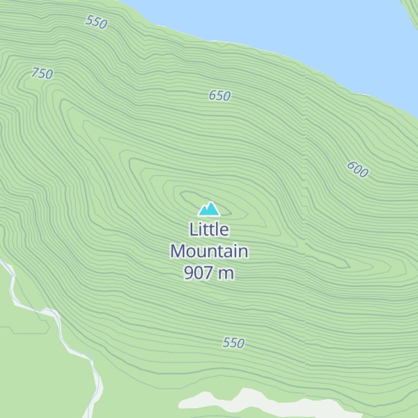 Map of Little Mountain