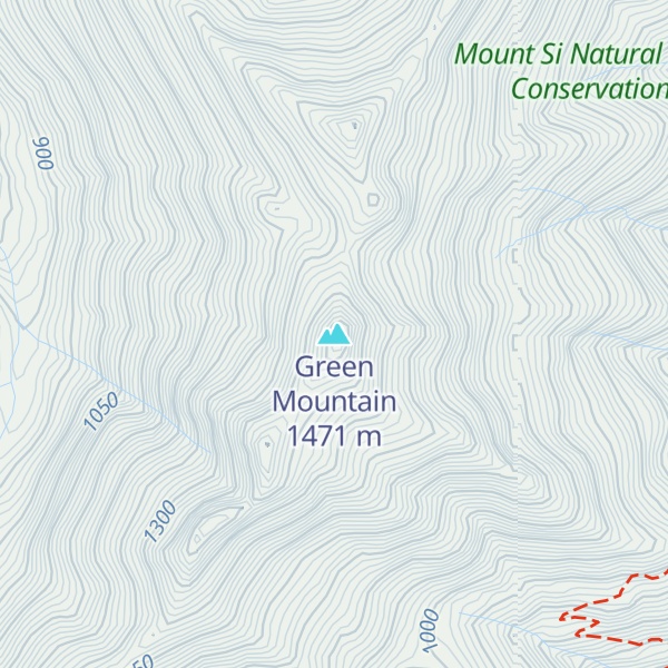 Map of Green Mountain