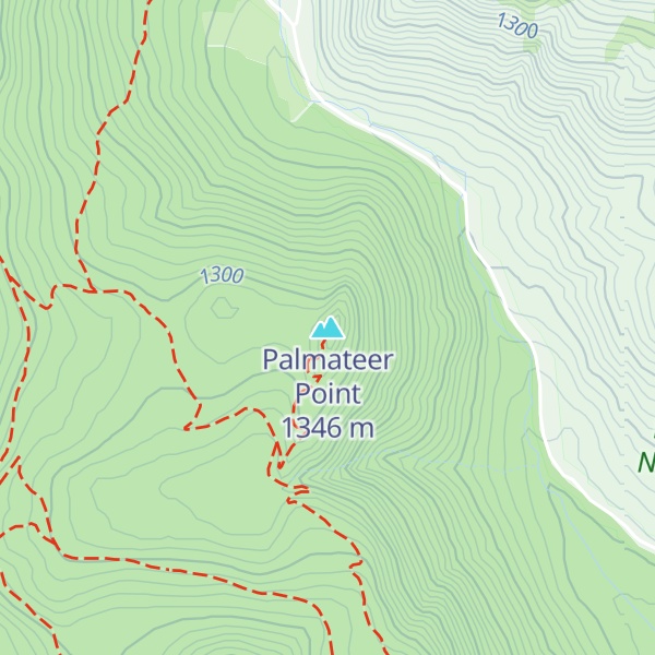 Map of Palmateer Point