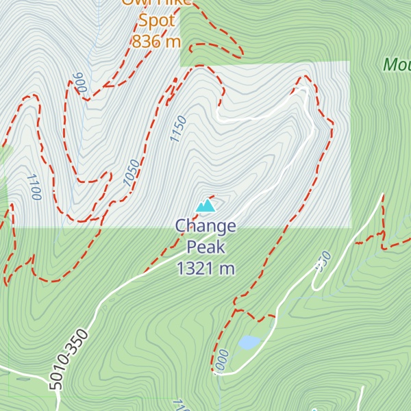 Map of Change Peak
