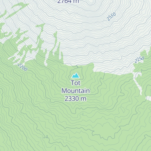 Map of Tot Mountain