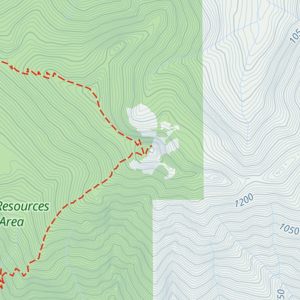 Map of Mount Teneriffe