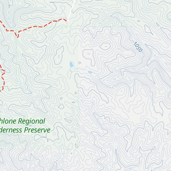 Map of Discovery Peak