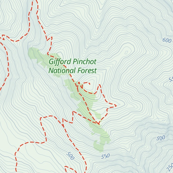 Map of Dog Mountain