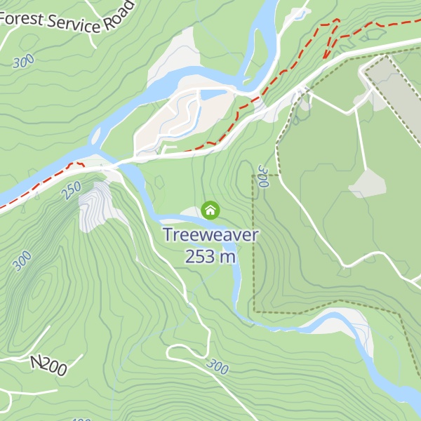 Map of Treeweaver