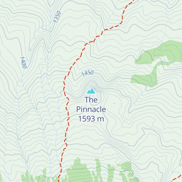 Map of The Pinnacle