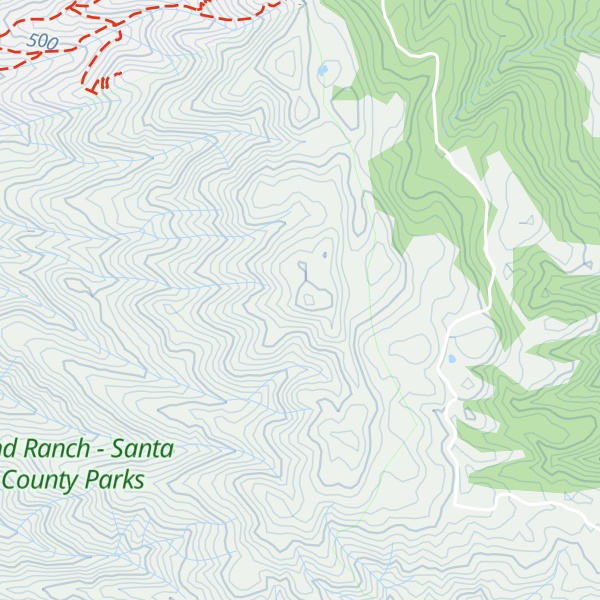 Map of Mount Misery