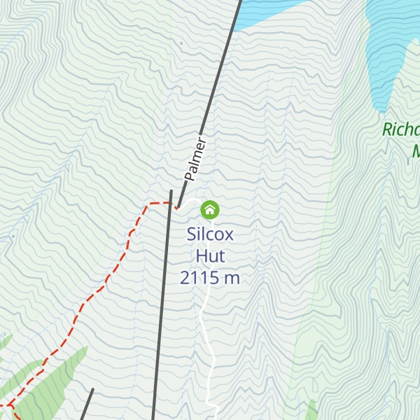 Map of Silcox Hut