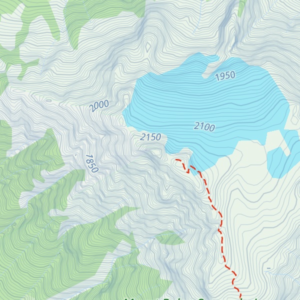 Map of Tomyhoi Peak