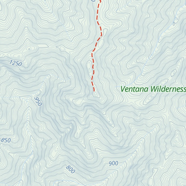 Map of Ventana Double Cone