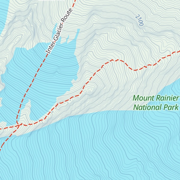 Map of Mount Ruth
