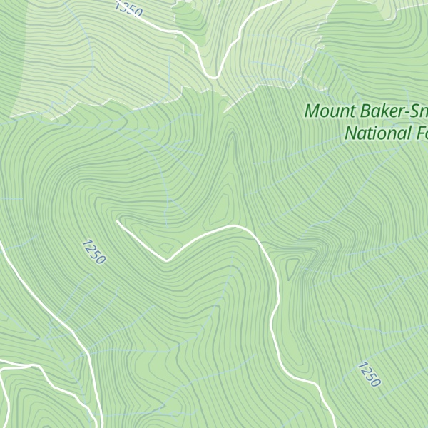 Map of Segelsen Ridge