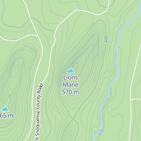 Map of Lions Mane
