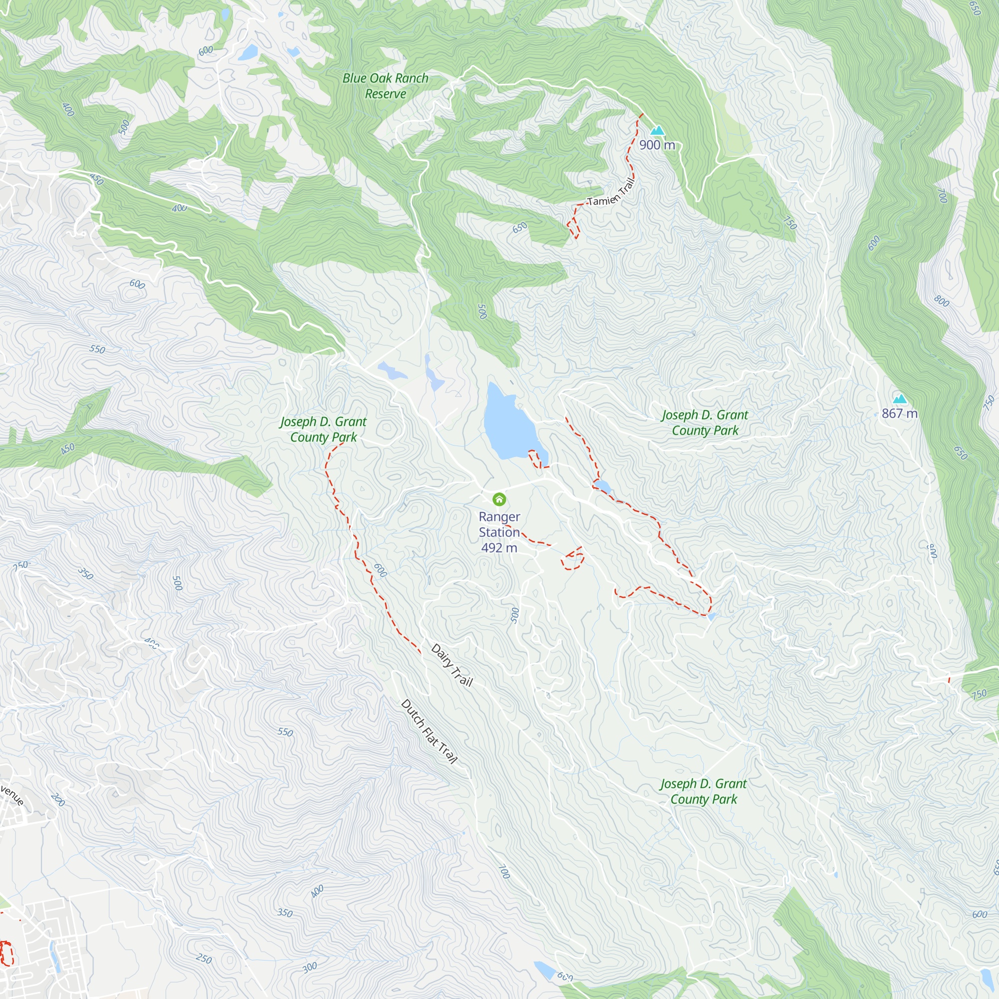 Ranger Station map