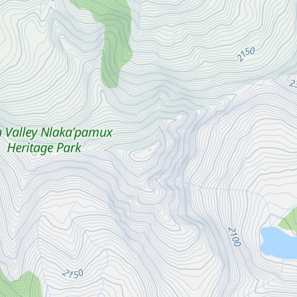 Map of Nikaia Mountain
