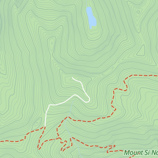 Map of Blowdown Mountain