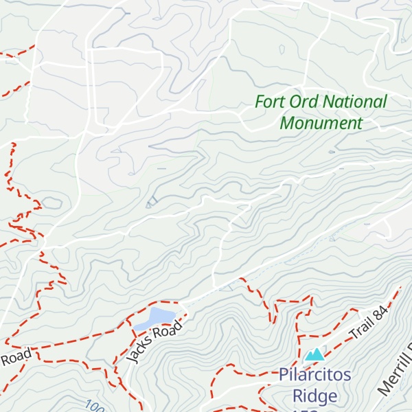 Map of Sandstone Ridge