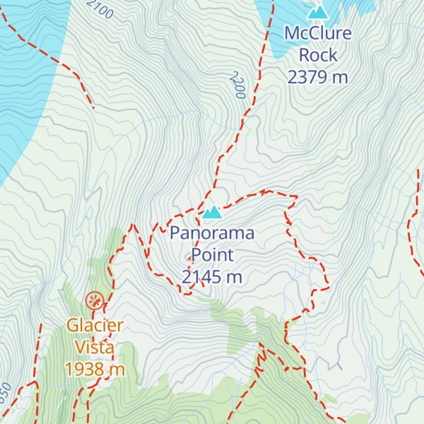 Map of Panorama Point