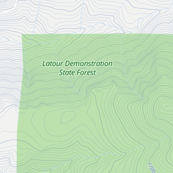 Map of Palisade Cliff