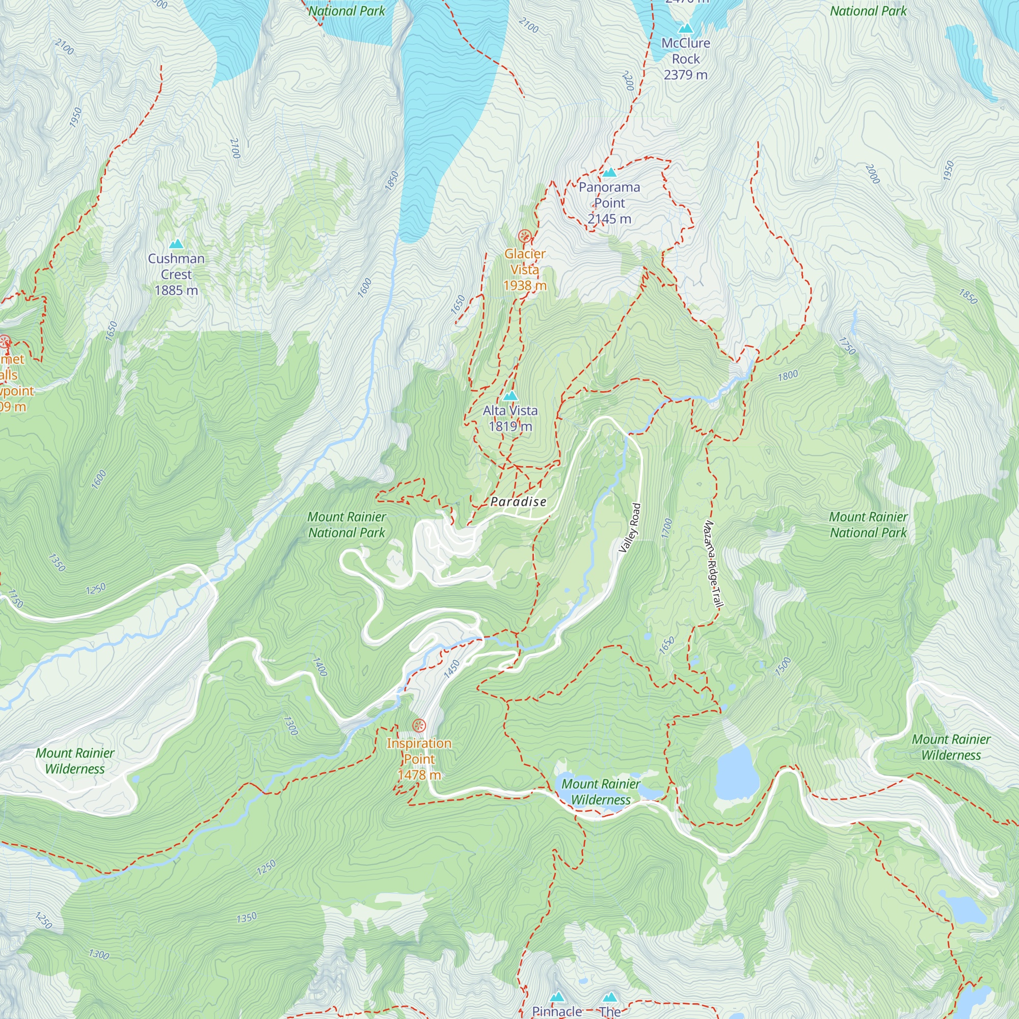 Jackson Visitor Center map