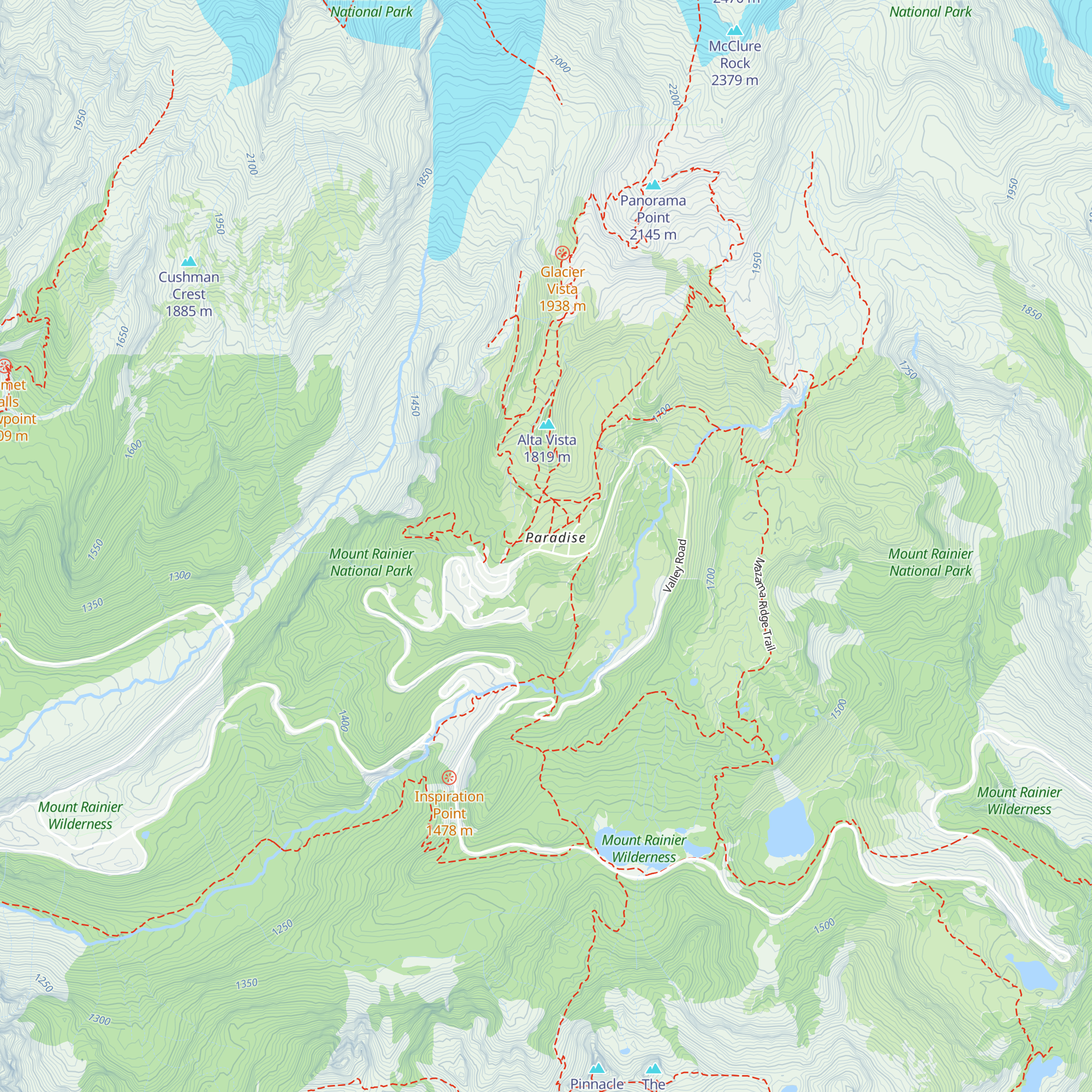 Jackson Visitor Center map