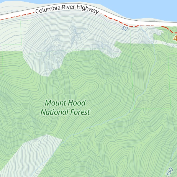Map of Shellrock Mountain