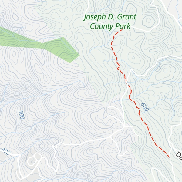 Map of Masters Hill
