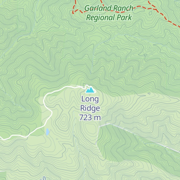 Map of Long Ridge