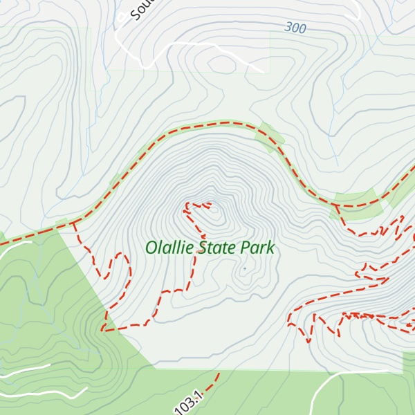 Map of Cedar Butte