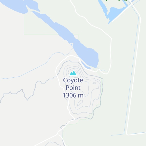 Map of Coyote Point