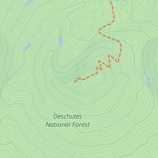 Map of Black Crater