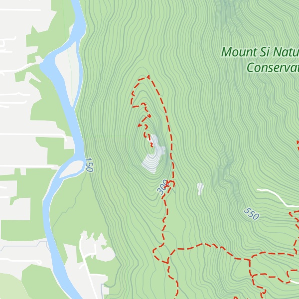 Map of Little Si