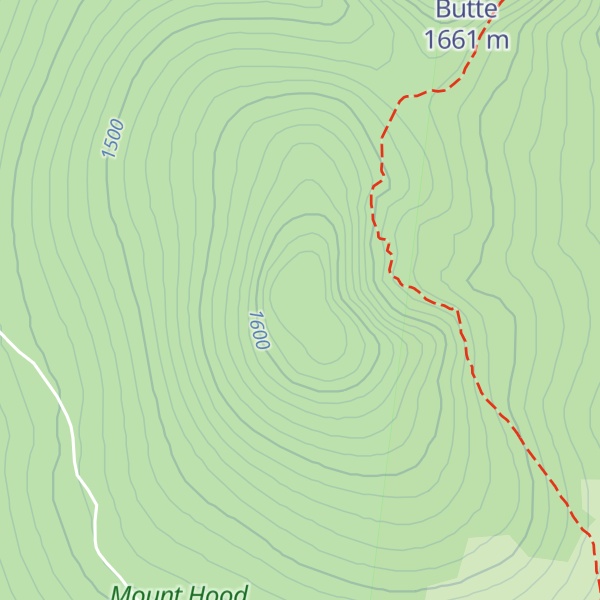 Map of South Pinhead Butte