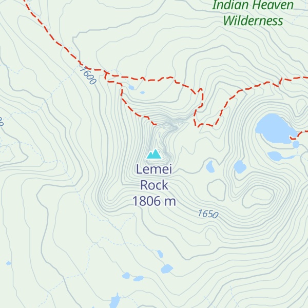 Map of Lemei Rock