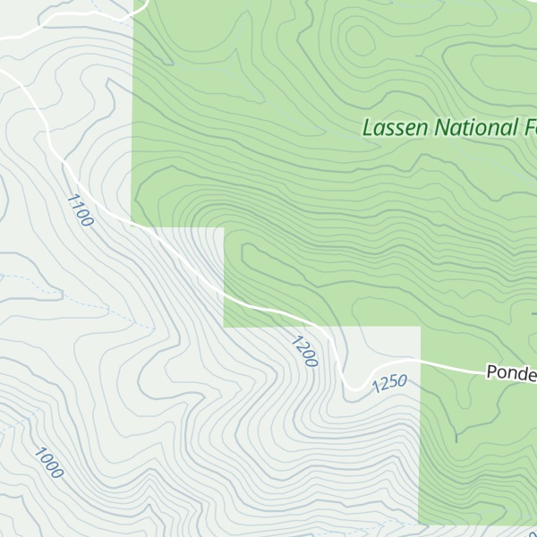 Map of Round Mountain