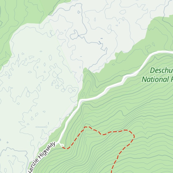 Map of Windy Point