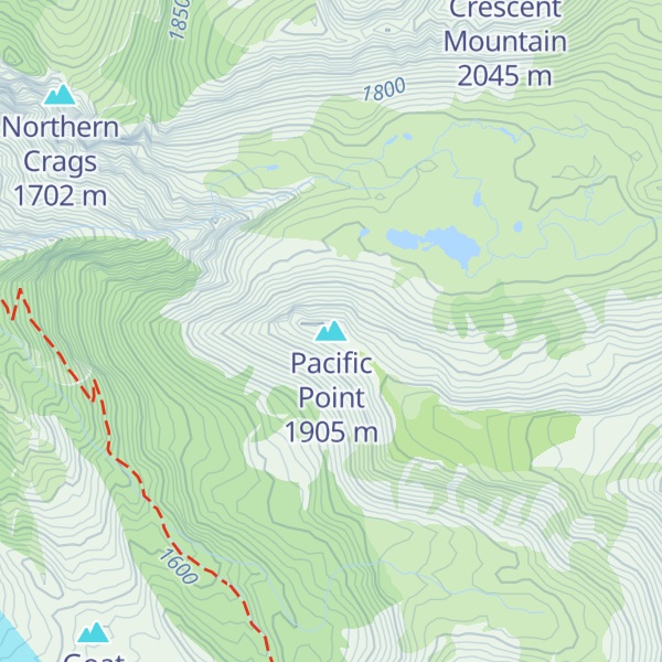 Map of Pacific Point