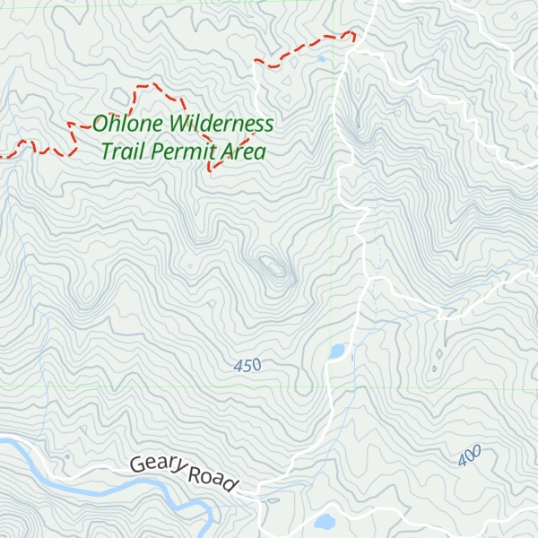 Map of Goat Rock