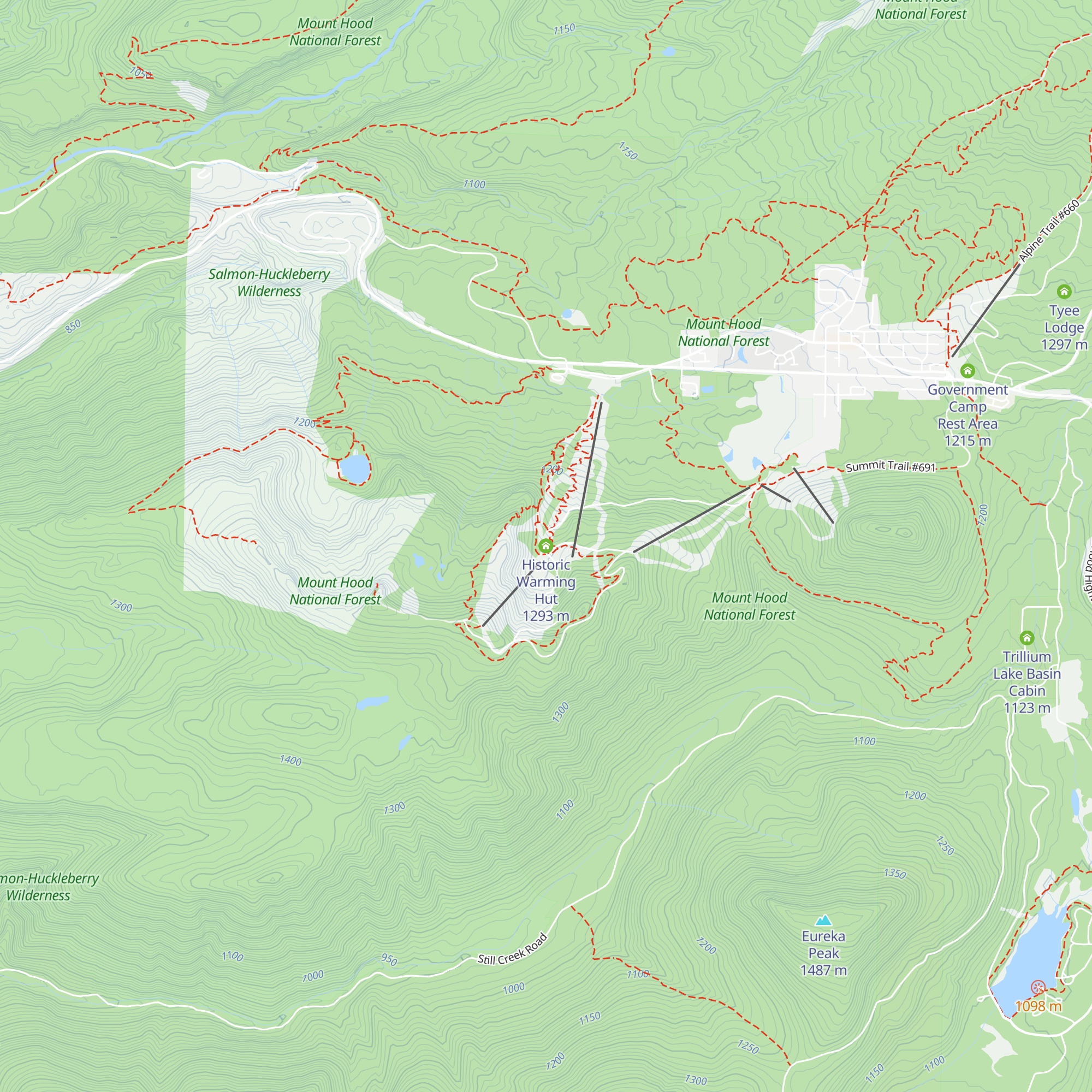 Historic Warming Hut map