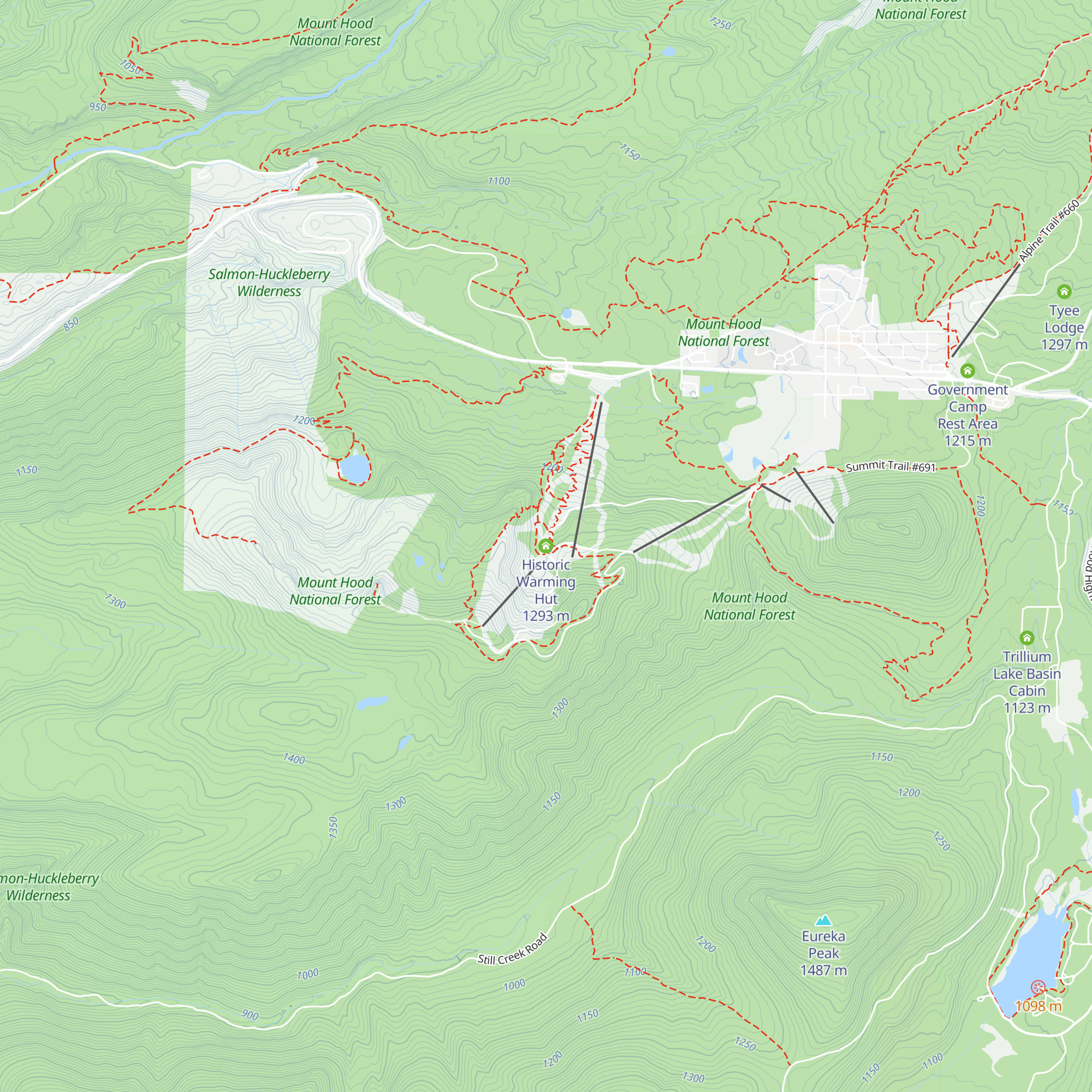 Historic Warming Hut map