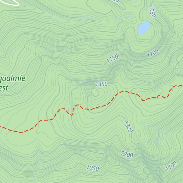 Map of Meadow Mountain