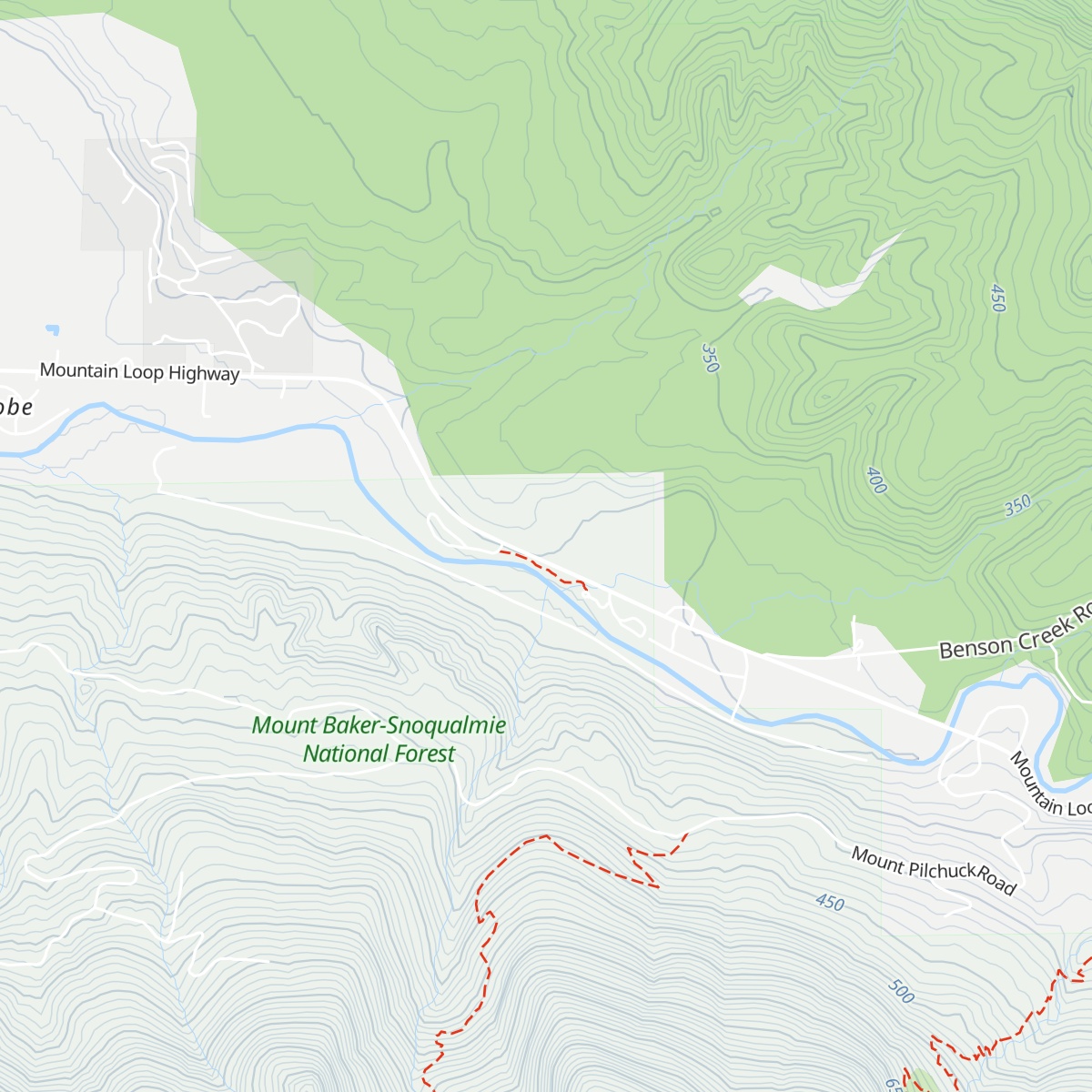 Verlot Public Service Center map