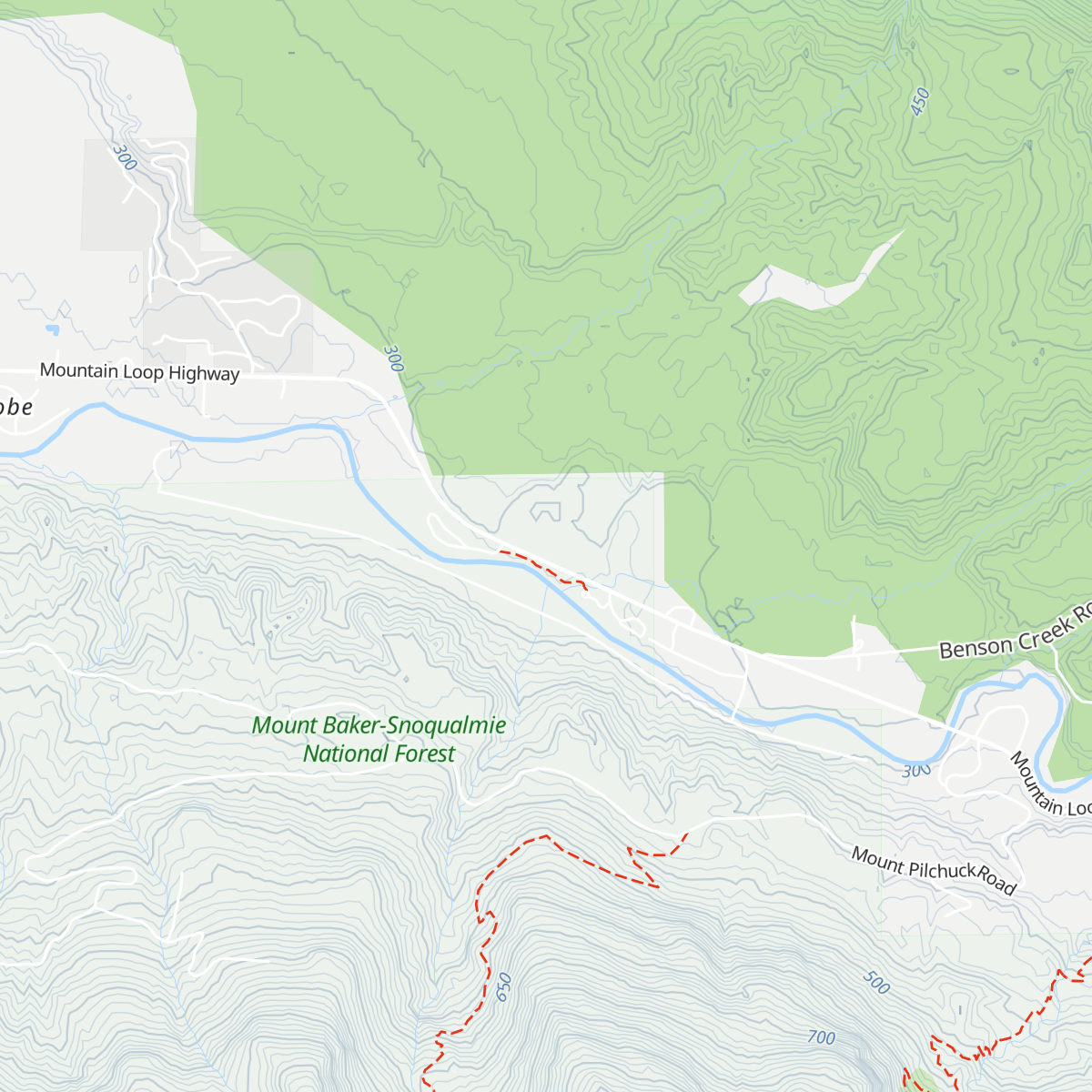 Verlot Public Service Center map