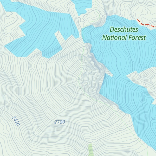 Map of Middle Sister