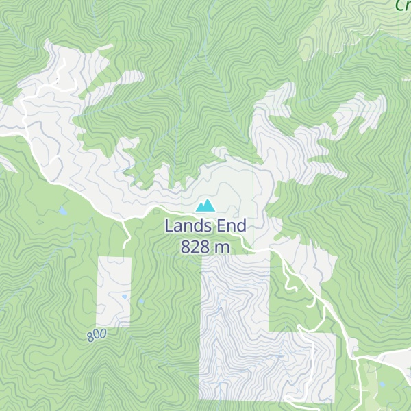 Map of Lands End