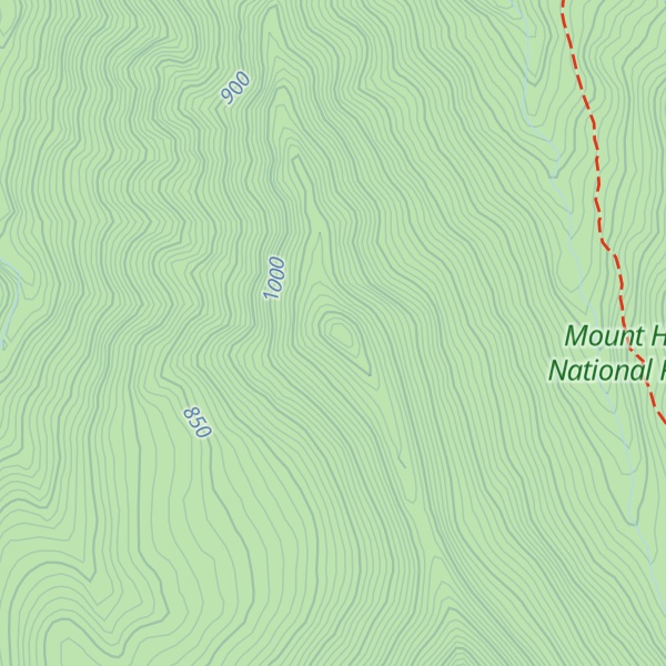Map of Woolly Horn Ridge