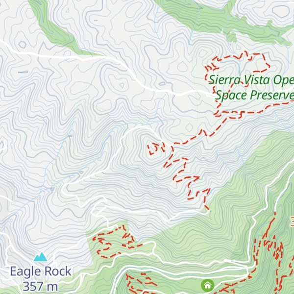 Map of Boccardo Peak